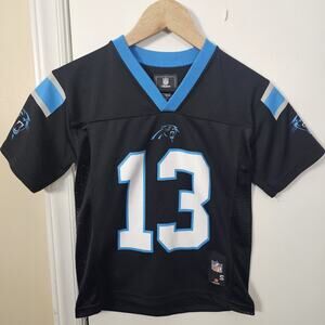 NFL Nike Carolina Panthers Kelvin Benjamin Black Jersey Youth Small 8 Football